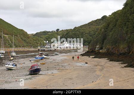 Solva, Pembrokeshire, Galles, Regno Unito, Regno Unito, Europa Foto Stock