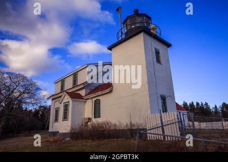 Fort Point Lighthouse Foto Stock