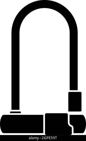 Icona Bike Lock Illustrazione Vettoriale