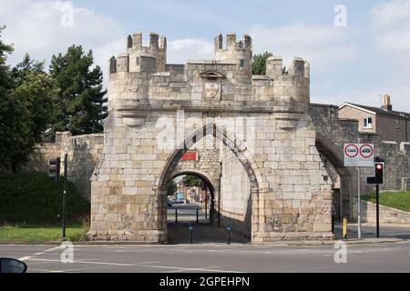 Walmgate Bar, York Foto Stock