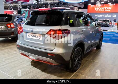 Suzuki Vitara Katana nuovo modello di auto presentato al Motor Show Autosalon 2020. Bruxelles, Belgio - 9 gennaio 2020. Foto Stock