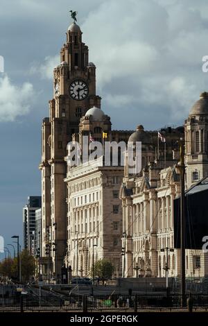 Liverpool, in Inghilterra, Regno Unito Foto Stock