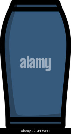 Icona gonna a matita Business Illustrazione Vettoriale