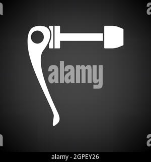 Icona rilascio rapido bicicletta Illustrazione Vettoriale