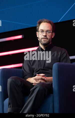 Daniel Domscheit-Berg, attivista di rete ed ex portavoce di WikiLeaks Foto Stock