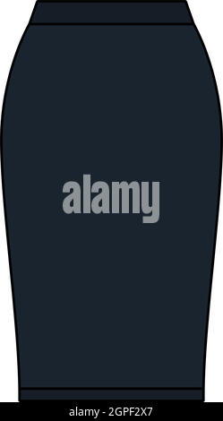 Icona gonna a matita Business Illustrazione Vettoriale