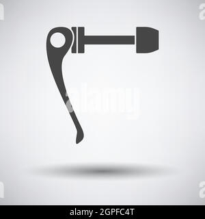 Icona rilascio rapido bicicletta Illustrazione Vettoriale