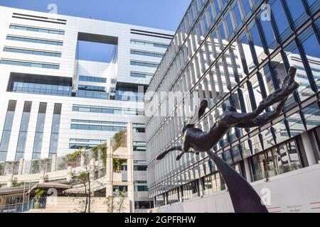 Broadgate Circle, City of London, Regno Unito. Foto Stock