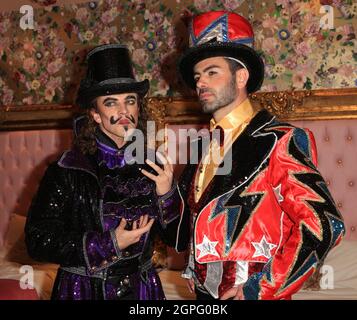 Hollyoaks David Tagg per apparire in pantomime a St Helens Foto Stock