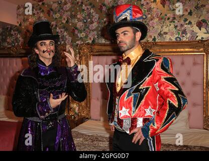 Hollyoaks David Tagg per apparire in pantomime a St Helens Foto Stock