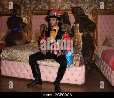 Hollyoaks David Tagg per apparire in pantomime a St Helens Foto Stock