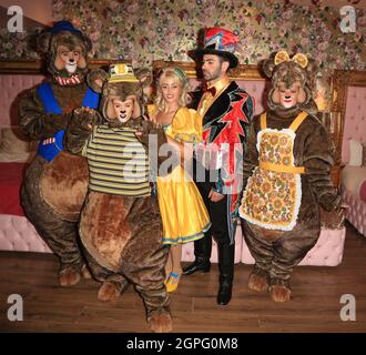Hollyoaks David Tagg per apparire in pantomime a St Helens Foto Stock