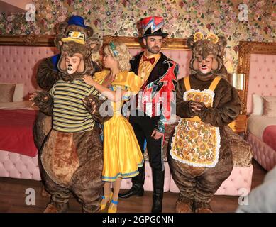 Hollyoaks David Tagg per apparire in pantomime a St Helens Foto Stock