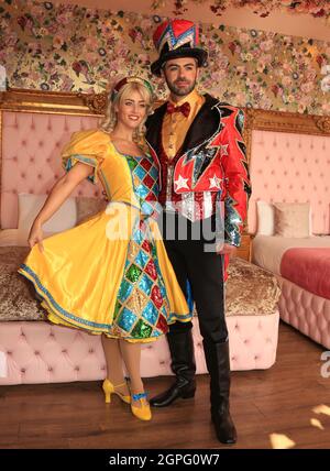 Hollyoaks David Tagg per apparire in pantomime a St Helens Foto Stock