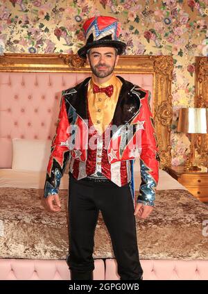 Hollyoaks David Tagg per apparire in pantomime a St Helens Foto Stock