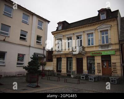 Krásná Lípa (distretto di Děčín, regione di Ústí nad Labem, Repubblica Ceca) Foto Stock
