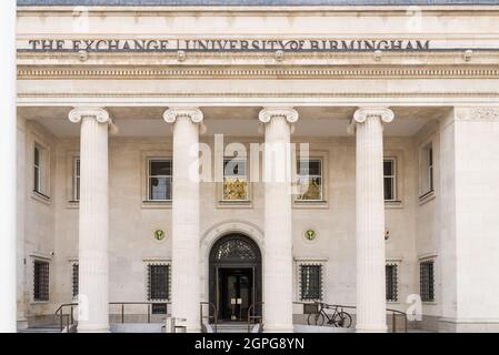 The Exchange at 3 Centenary Square, Broad Street, Birmingham è un ex ramo TSB che ora fa parte dell'Università di Birmingham Foto Stock