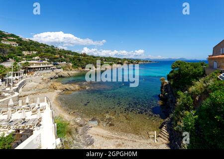 Francia, Var (83), Issambres cornice, Roquebrune sur Argens, Les Issambres Foto Stock