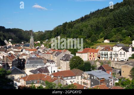 Francia, Vosges, Plombieres les Bains Foto Stock