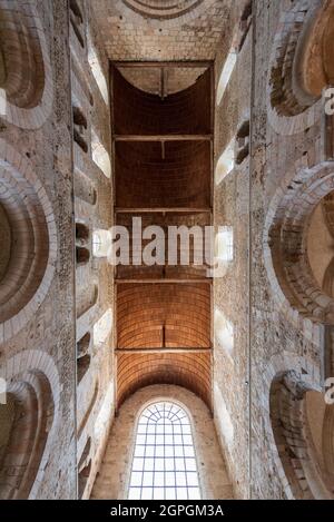 Francia, Eure, Bernay, Abbazia di Notre Dame dal 11 ° secolo Foto Stock