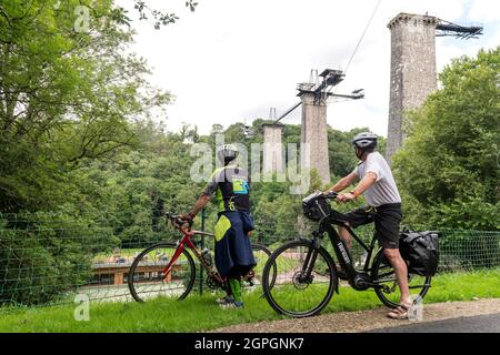 Francia, Calvados, zona Souleuvre en Bocage Foto Stock