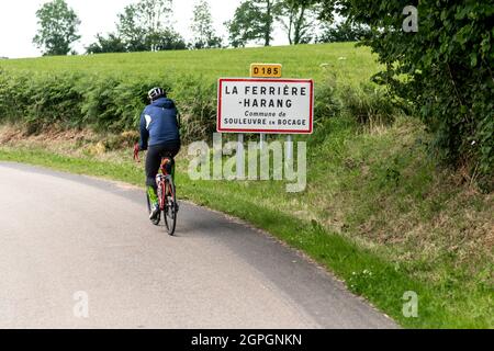 Francia, Calvados, zona Souleuvre en Bocage Foto Stock