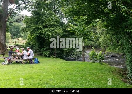 Francia, Calvados, zona Souleuvre en Bocage Foto Stock