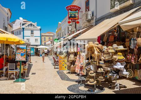 Portogallo, Algarve, Lagos, la città vecchia Foto Stock