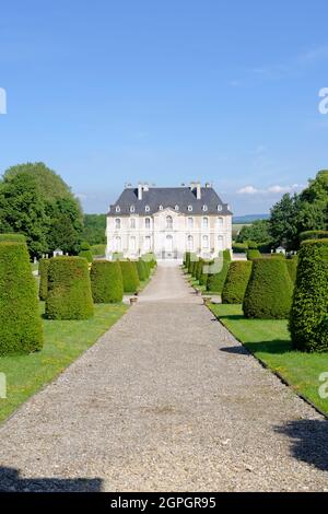 Francia, Calvados, il castello di Vendeuvre Foto Stock