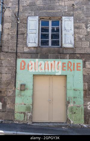 Francia, Haute Loire, le Chambon sur Lignon, vecchio backery Foto Stock