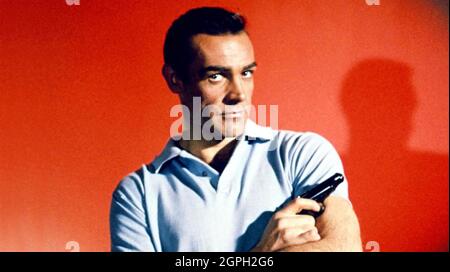 Dr.NO 1962 United Artists film con Sean Connery come James Bond Foto Stock