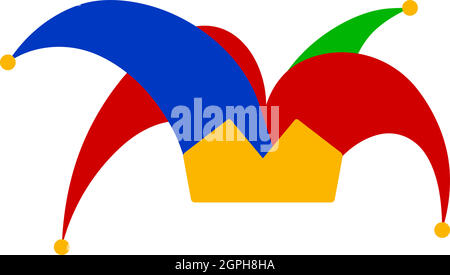 Icona del giorno dello sciocco di aprile Illustrazione Vettoriale