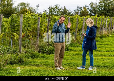 Cantina di Stokkebeye, Nyborg, Danimarca Foto Stock