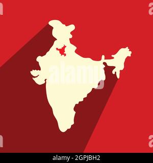 Haryana Day Indian state background Illustrazione Vettoriale