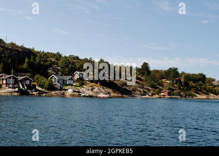 Isola di Valö al di fuori di Fjällbacka in Svezia Foto Stock