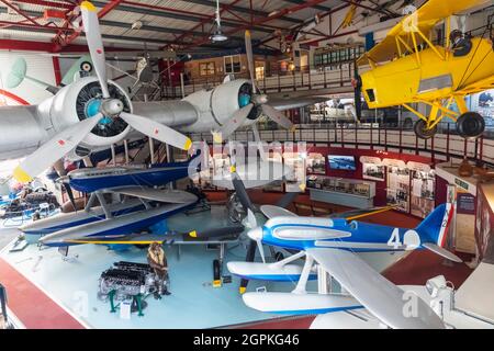 Inghilterra, Southampton, Solent Sky Museum, mostra di vari aerei storici Foto Stock