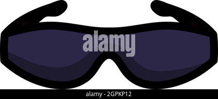Icona Poker Sunglasses Illustrazione Vettoriale