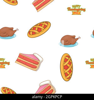 Motivo di ringraziamento, stile cartoon Illustrazione Vettoriale