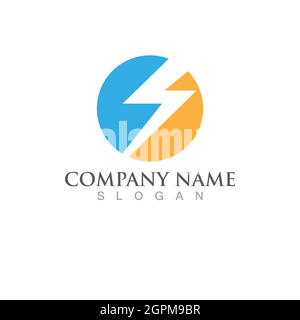 Freccia più veloce logo immagine vettoriale icona Logo Template Illustrazione Vettoriale