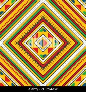 Motivo stile Najdi 7 Illustrazione Vettoriale