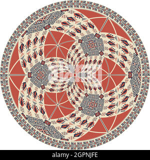 Elemento di design palestinese Illustrazione Vettoriale
