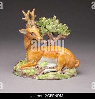 Stag, Staffordshire, c.. 1820. Foto Stock