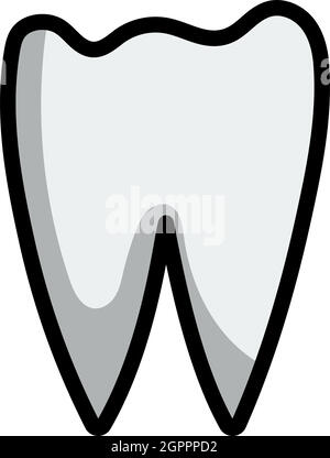 Icona del dente Illustrazione Vettoriale