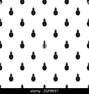 Dragon frutto pattern, stile semplice Illustrazione Vettoriale