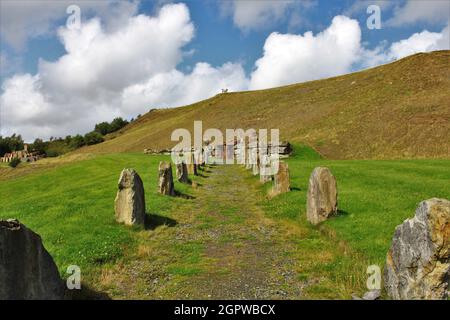 Multiverso Sculpture Park - Scozia Foto Stock