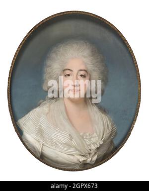 Principessa Marie Joséphine di Savoia (1753-1810), contessa di Provenza, 1785. Trovato nella collezione del Musée de l'Histoire de France, CHâteau de Versailles. Foto Stock