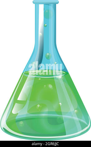 Un pallone da laboratorio Illustrazione Vettoriale