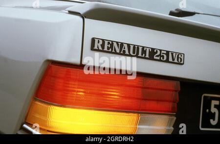 Renault 25 V6 1988 Foto Stock