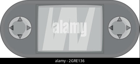 Icona di PSP, nero stile monocromatico Illustrazione Vettoriale