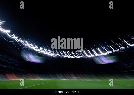 Vista generale dello stadio durante la partita del gruppo G della UEFA Europa Conference League tra Tottenham Hotspur e NS Mura il 30 settembre 2021 in Foto Stock